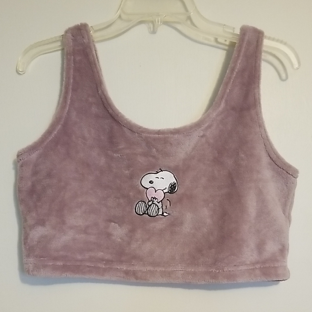 Peanuts Lavender Plush Top